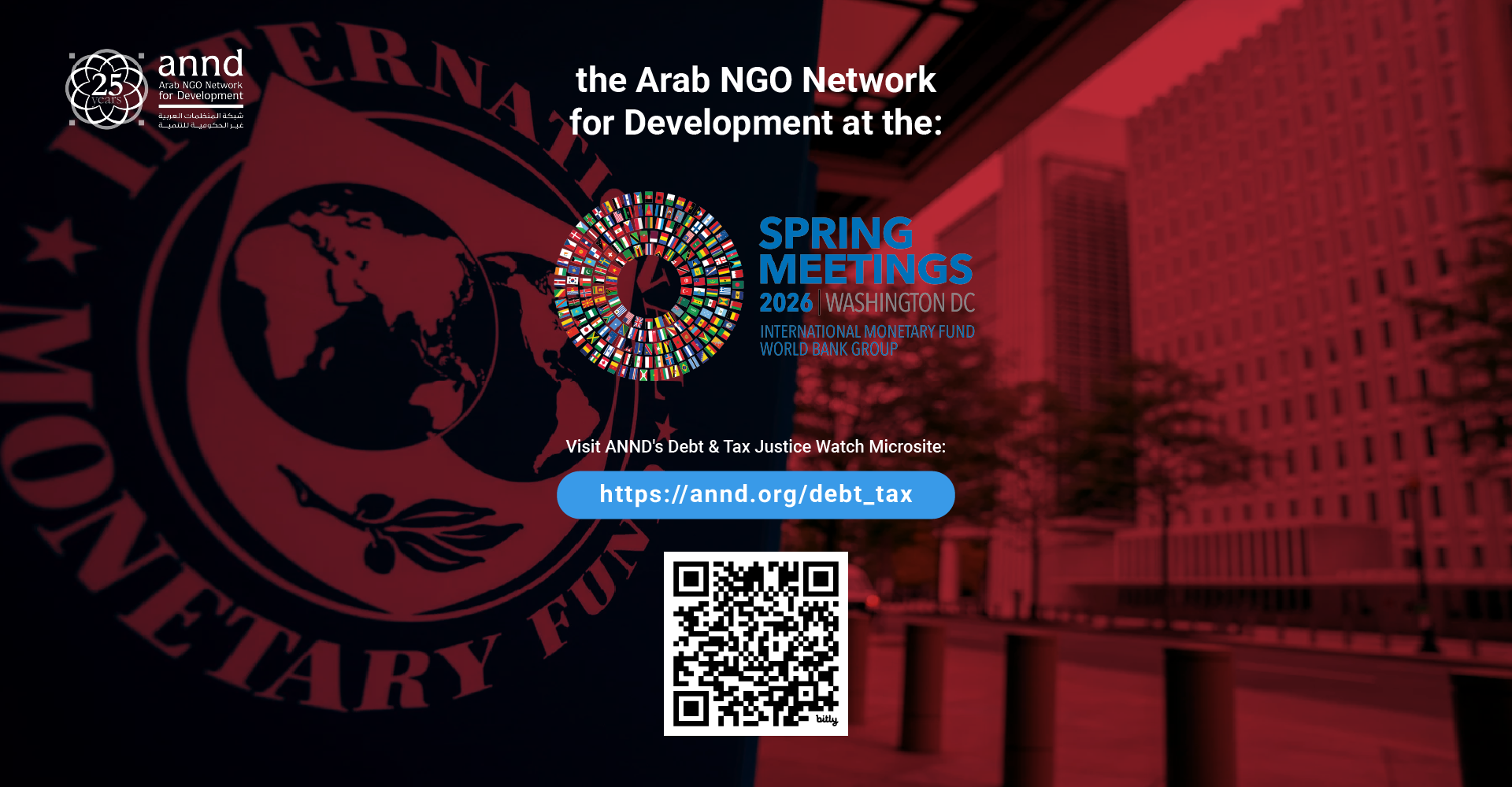 ANND at the IMF–World Bank Spring Meetings 2026: Civil Society Policy Forum (CSPF)