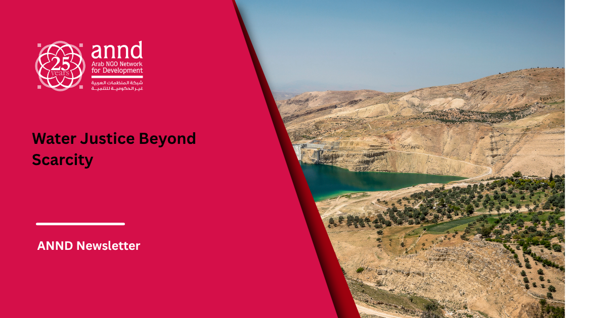 ANND Newsletter · July 2026: Water Justice Beyond Scarcity
